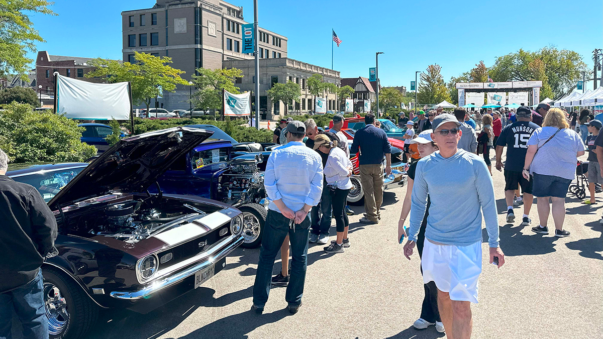 Vintage Car Show at The Lot in Highland Park